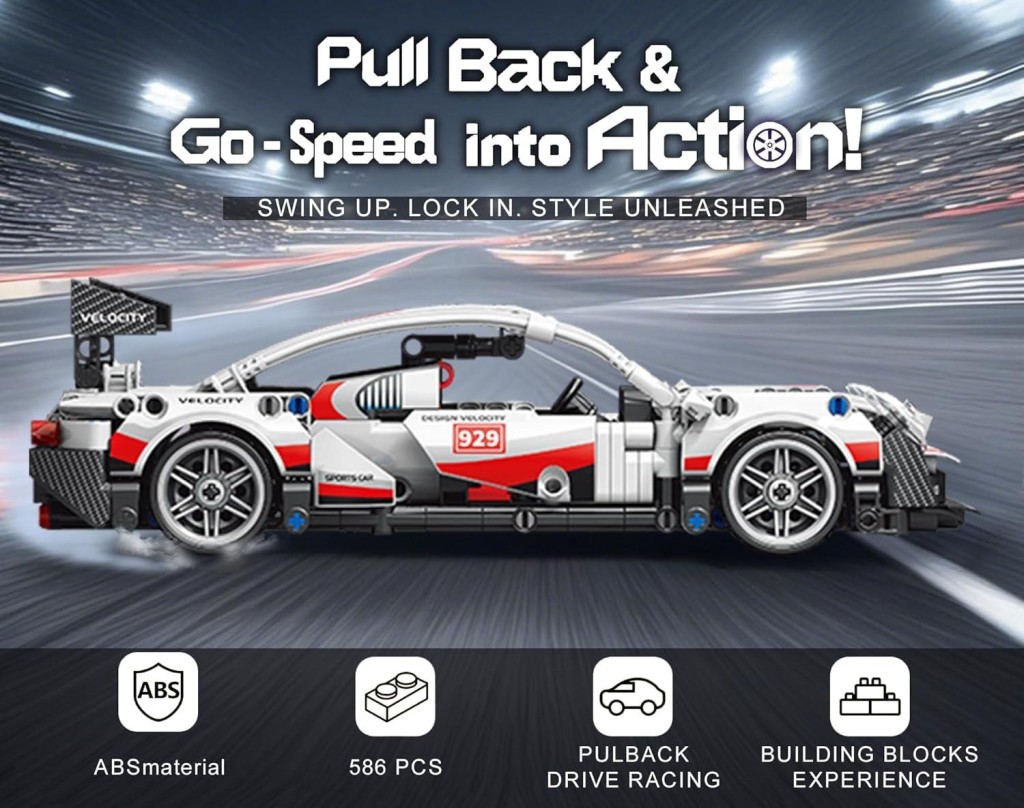 9055-3 Toyse Toys Bricks Speed Gri -ekn