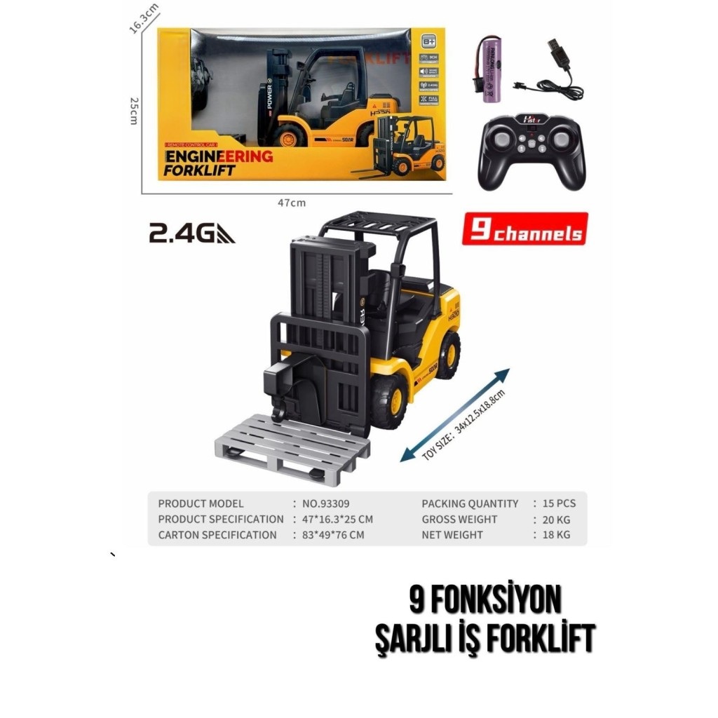 93309 9 Fonk.forklift -psf