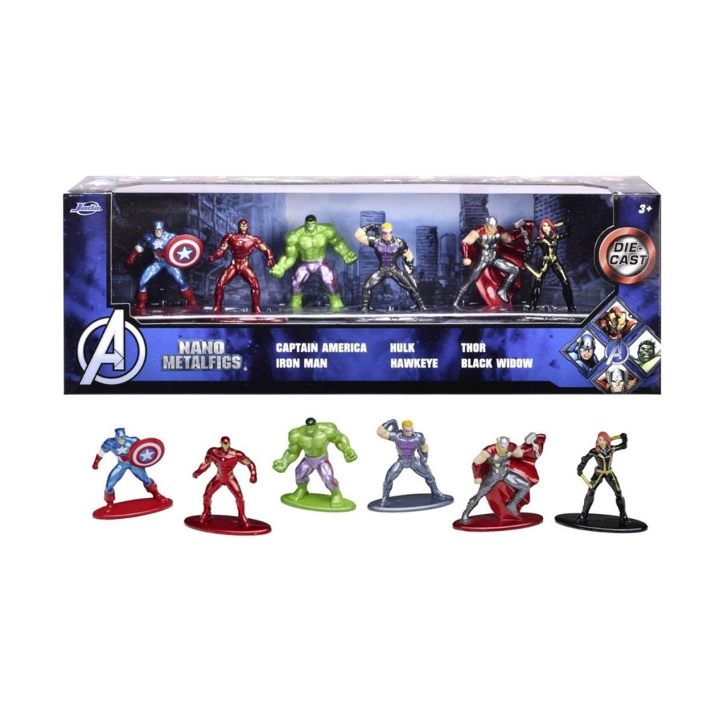 9335006314R01 Avengers Diorama PackDie-cast Nano collectible figures(Belirtilen fiyat, tekli satış için adet fiyatıdır.)