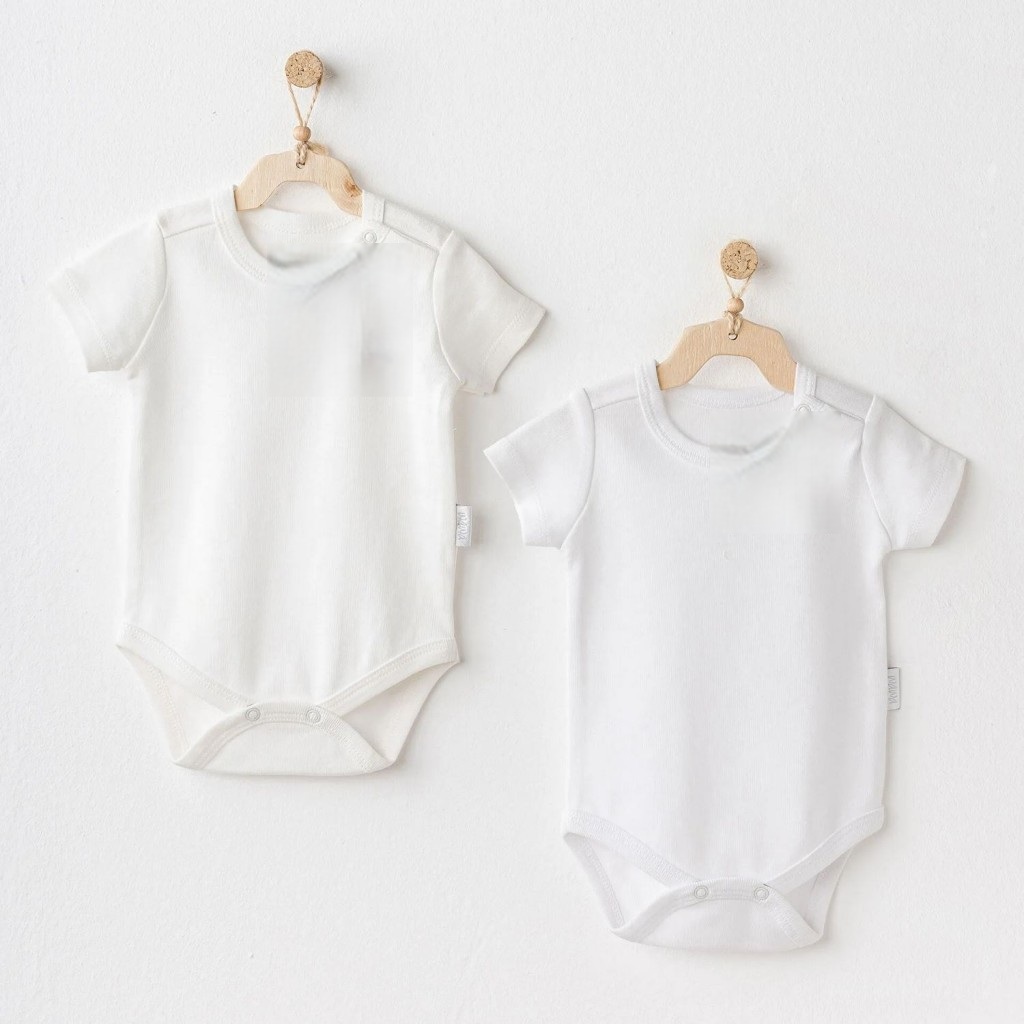 AC25211 Short Sleeve 2'Li Basic Body Ekru