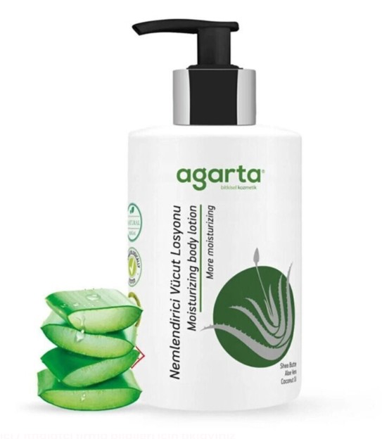 Agarta Doğal Nemlendirici Vücut Losyonu 315 ml