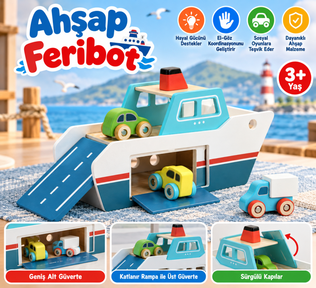 Ahşap Feribot