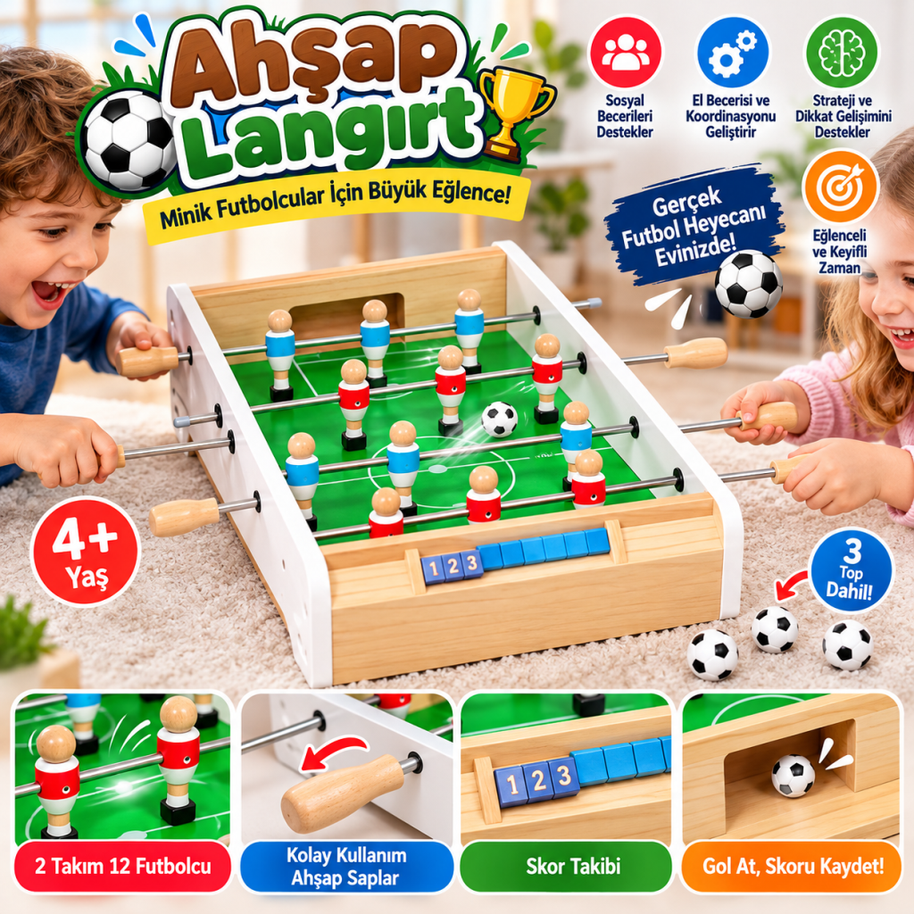 Ahşap Langırt