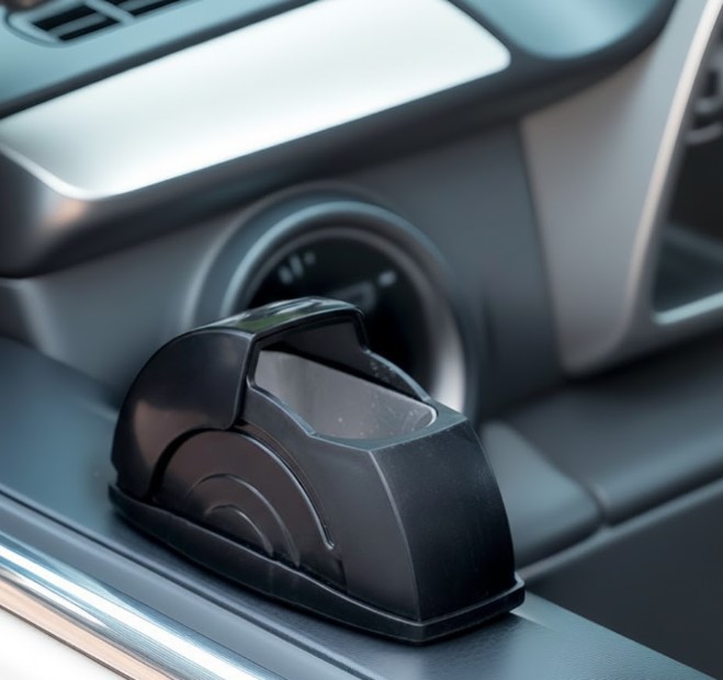 Araç İçi Küllük Metal Hazneli Kayar Kapaklı