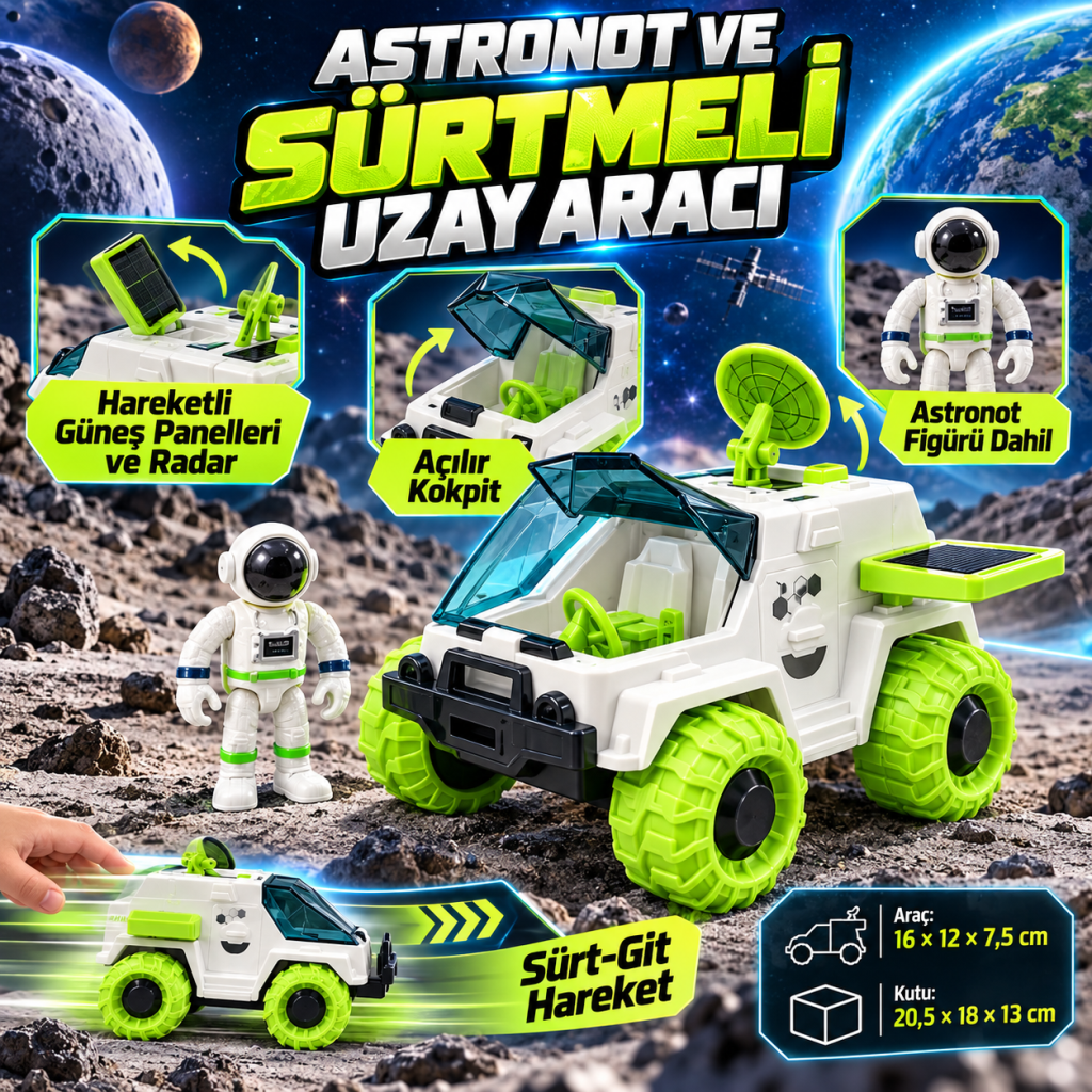 Astronot ve Sürtmeli Uzay Aracı