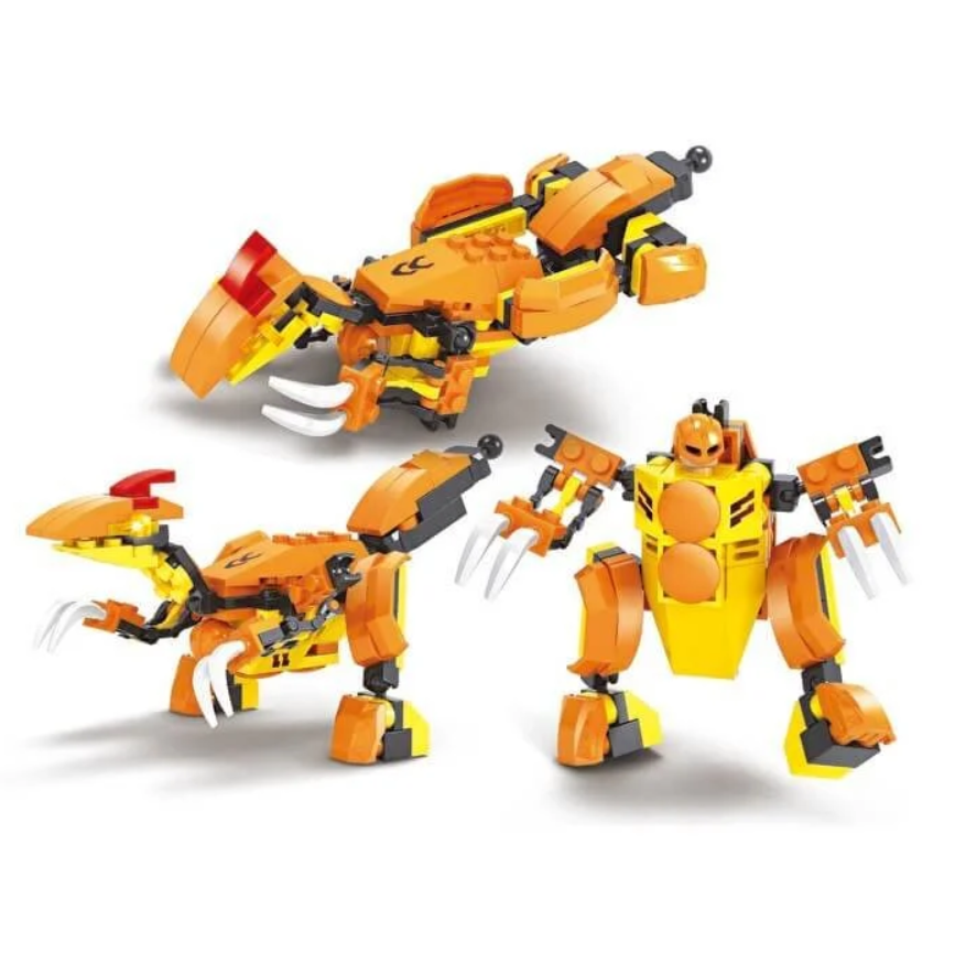 Ausini Titan Form Heroes-4 Velaciraptor 106 Parça