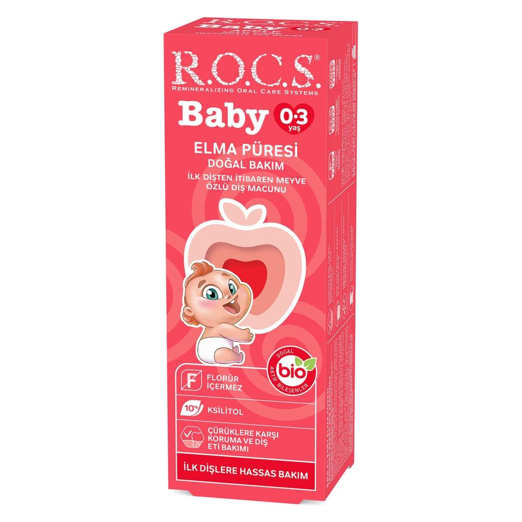 .Baby Diş Macunu 0-3 Yaş 35 ml Elma