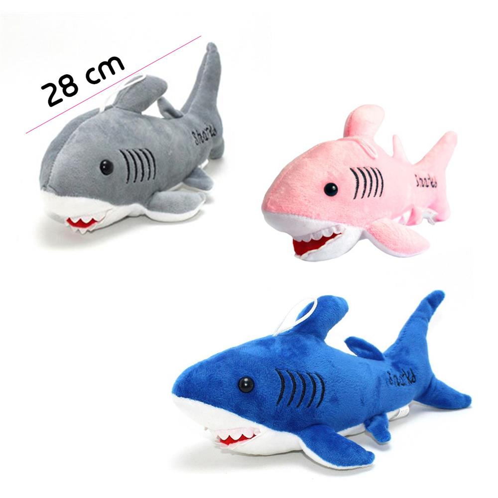Baby Shark Şarkılı Köpek Balığı Peluş Oyuncak 28 cm