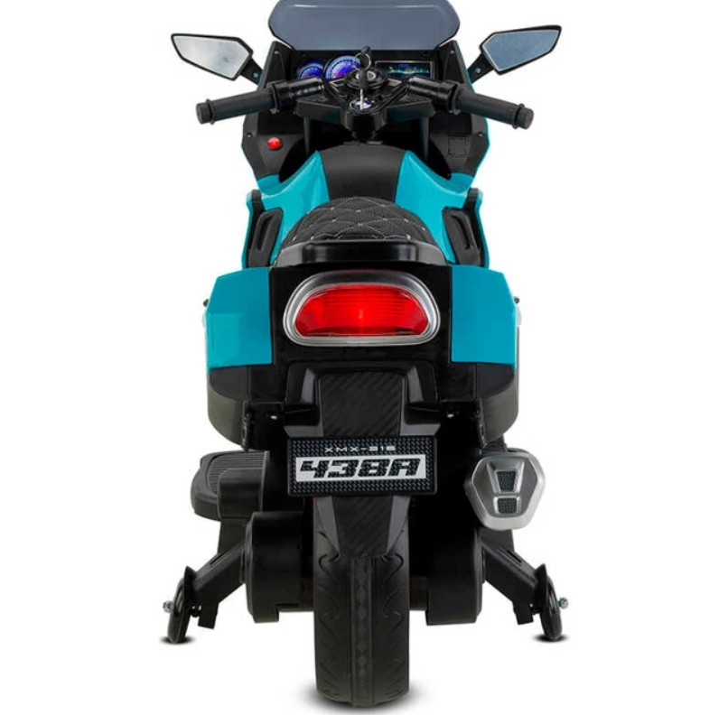 438A XMX-316 Ledli Akülü Motor 12 Volt Turkuaz