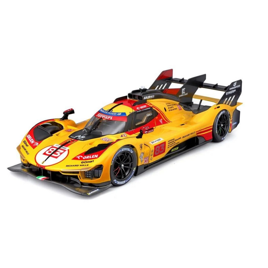 1/24 499P Model Araba Sarı