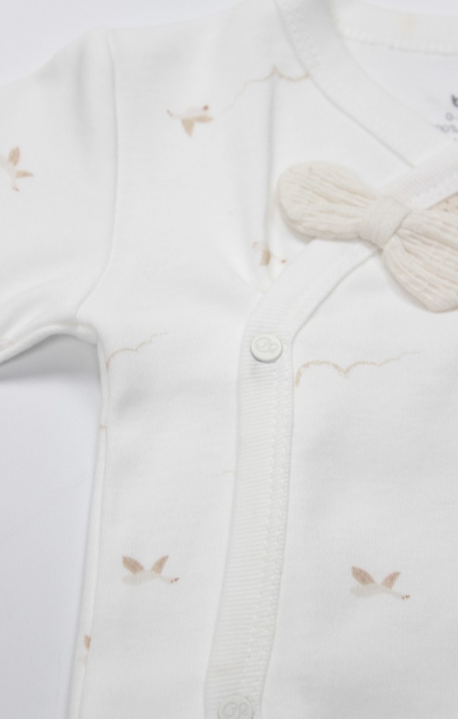 3lü Zıbın Takım Love You Smile 13123 Ekru