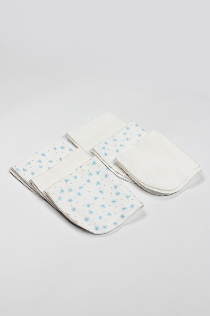 Stars Kutulu 6lı Penye Mendil 20x20 90104 Mavi