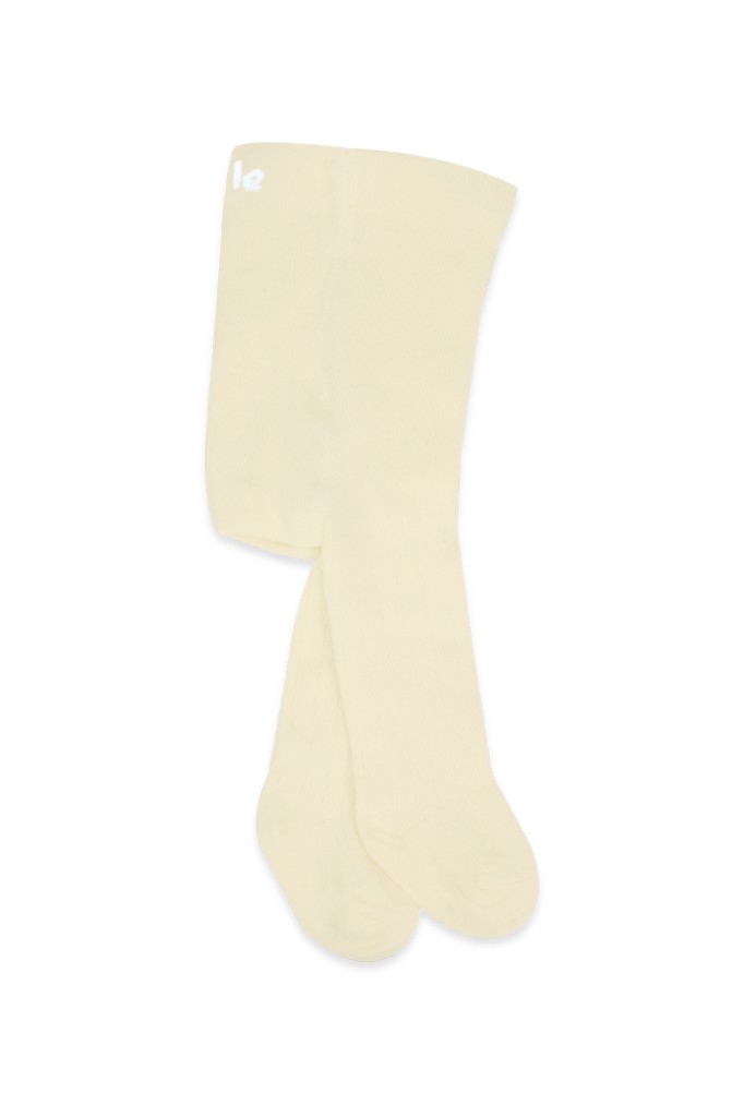 Bistyle Tekli Düz Külotlu Çorap 50104 Naturel