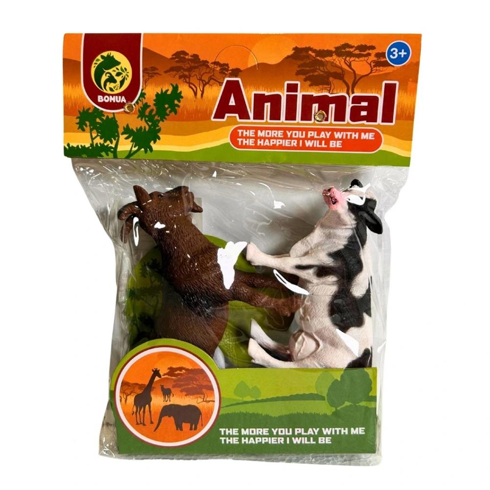 BMA-11/12 Pvc Pakette İkili Çiftlk Hayvanları -kid