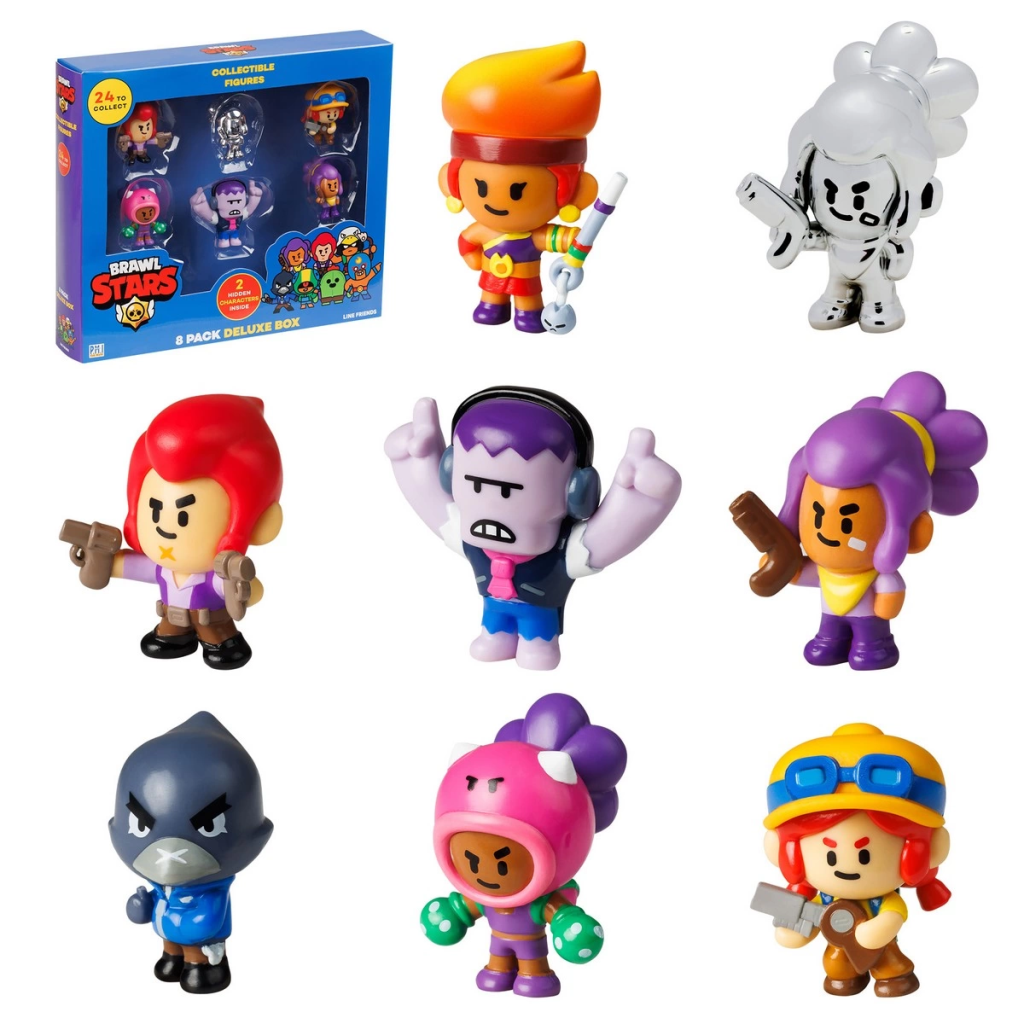 Brawl Stars 8'li Delüks Figür NessiWorld