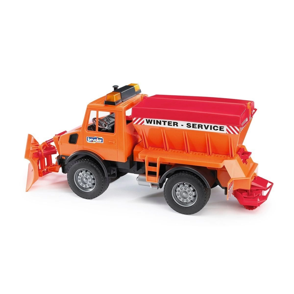 Mercedes Benz Unimog Kar Temizleyici Ve Tuzlayıcı