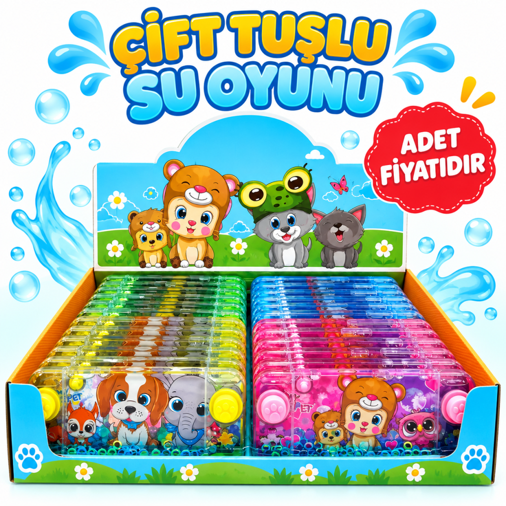 CNL-2023A ÇİFT TUŞLU SU OYUNU (adet fiyatıdır)