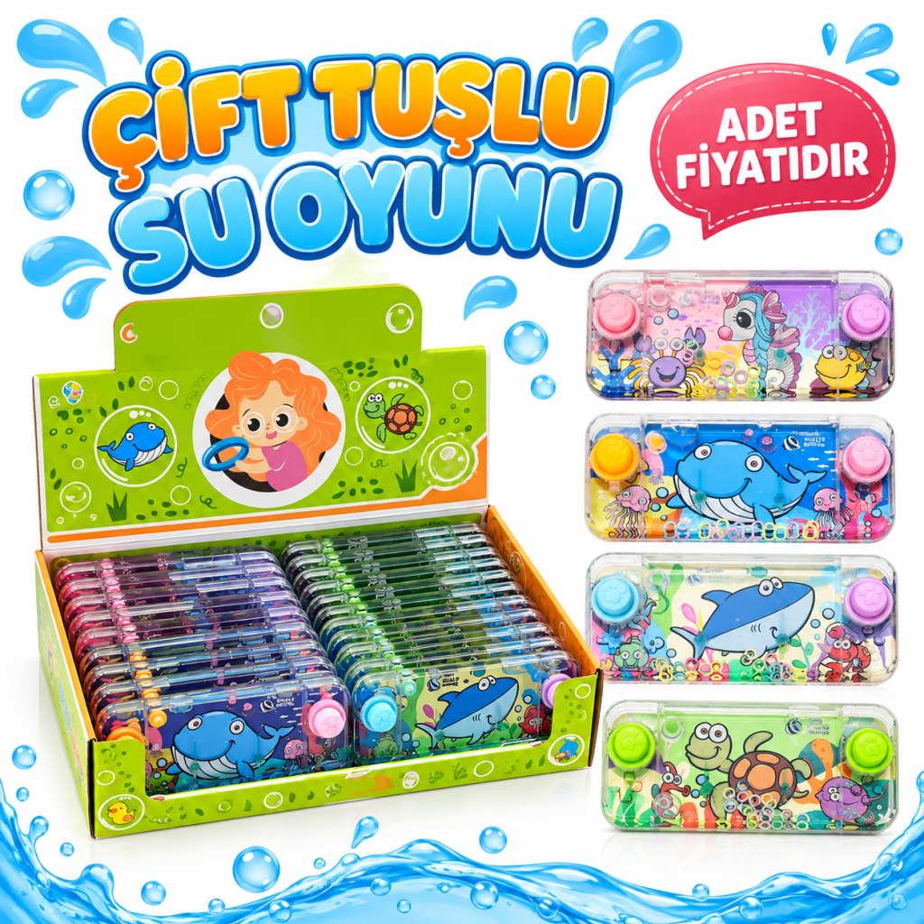 CNL-2023B ÇİFT TUŞLU SU OYUNU (adet fiyatıdır)