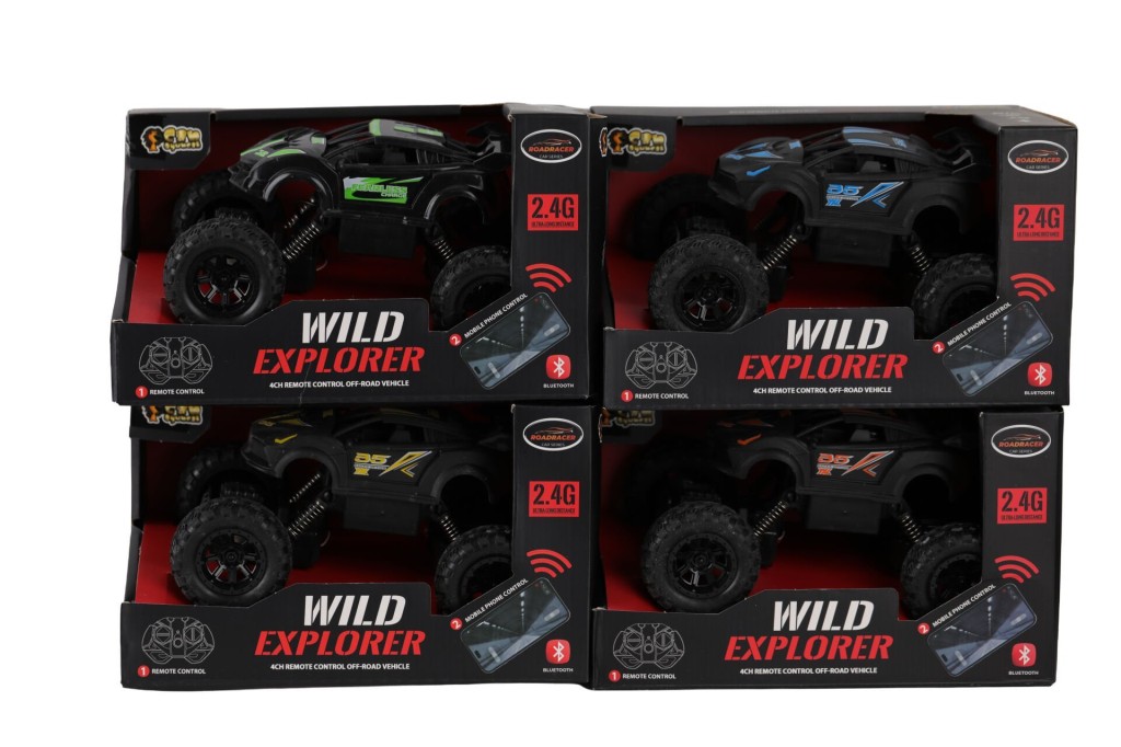 CR1952 Kumandalı Şarjlı Wild Explorer Off Road Jeep -Can Oyuncak