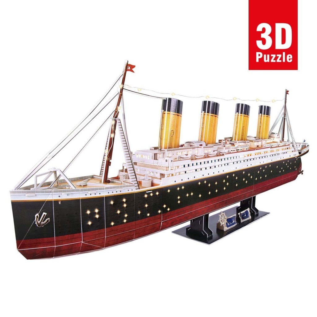 266 Parça 3D Puzzle Led Işıklı