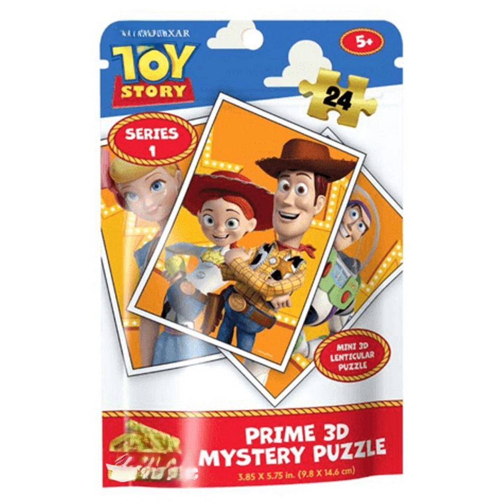 Pixar Toy Story Seri 1 Prime 3D Mystery Puzzle 24 Parça