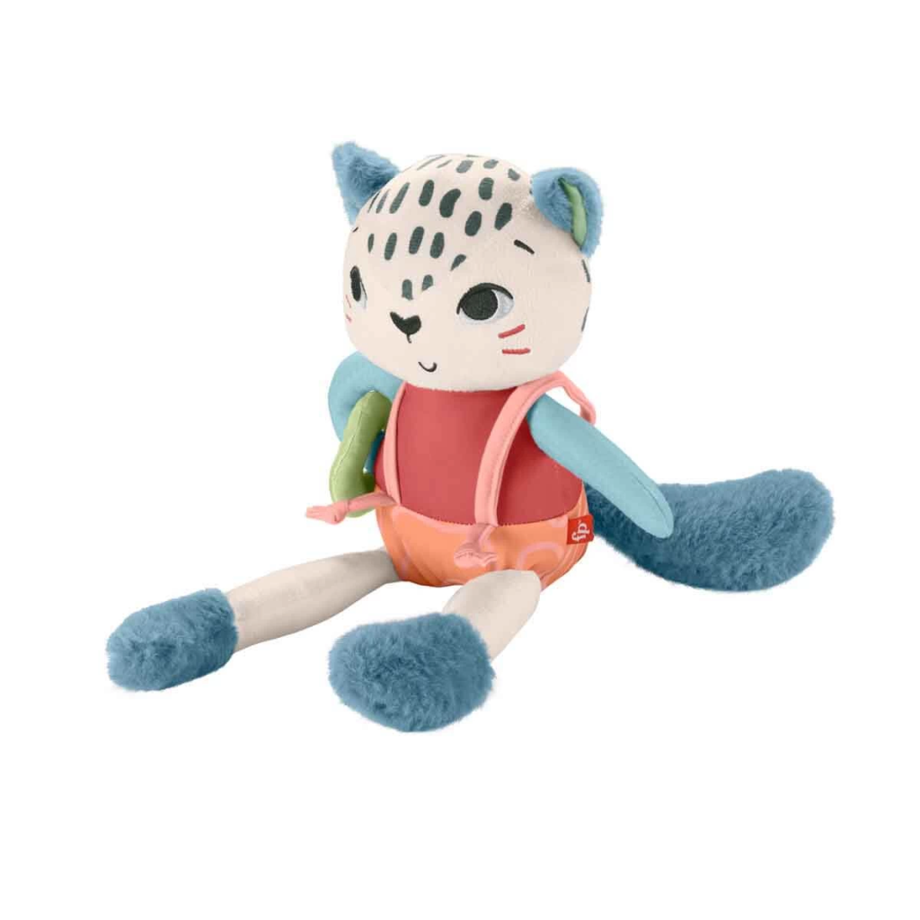 Eğlenceli Dostum Kar Leoparı Peluş HKD64