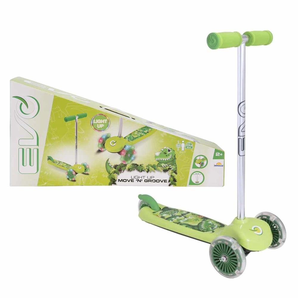 Evo Scooter 3TKR Dino Move N Groove Işık