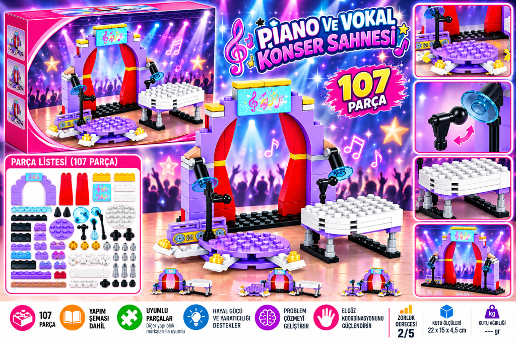 Fashion Girl  Parça Piano ve Vokal Konser