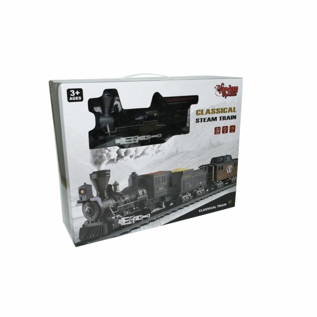 FF-1613A Işıklı Ve Sesli Classic Buharlı Tren