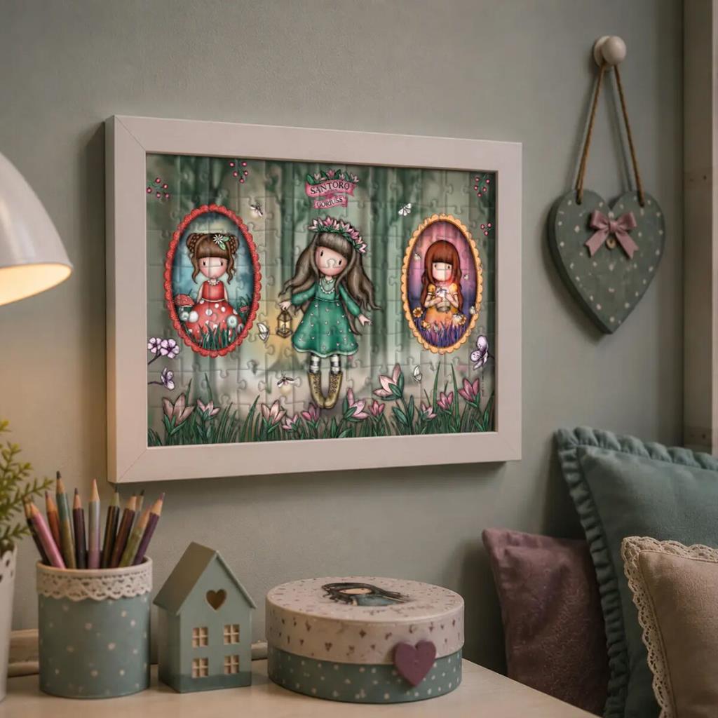 Gj 714 Gorjuss 100 Parça Lisanslı Puzzle
