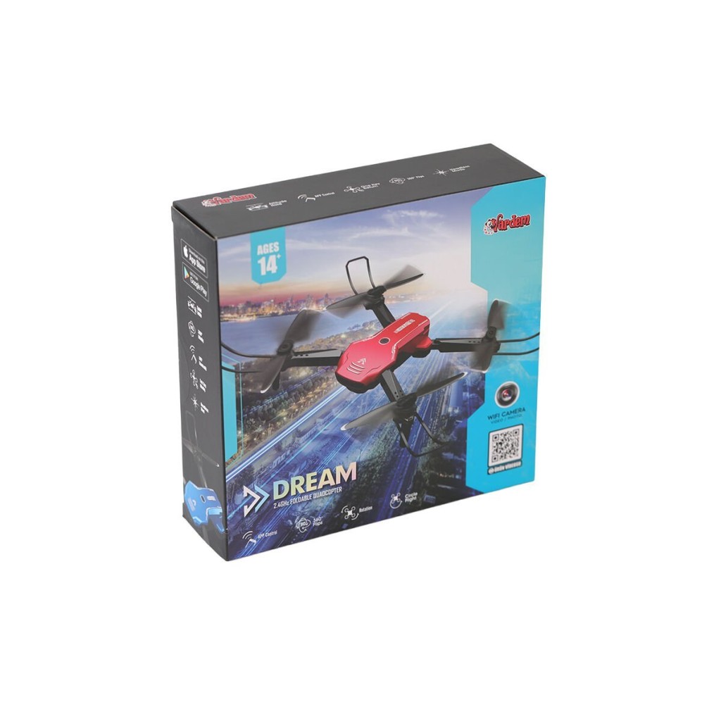 H866HW - 2.4G Wifi Kameralı Şarjlı Full Fonksiyon Drone