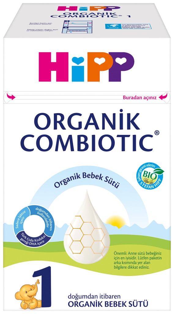 1 Organik Combiotic Bebek Sütü 800 Gr