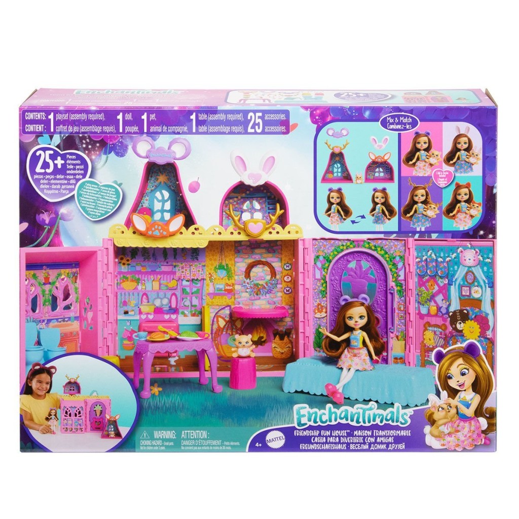 HXL53 Ana Karakter Bebekler Evi