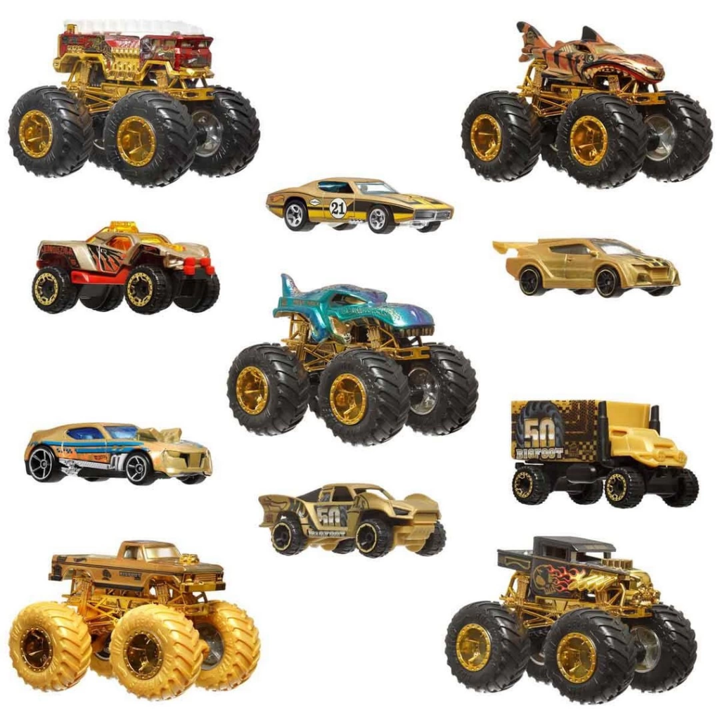 JDW07 NessiWorld Trucks Bigfoot Trophy Şampiyonları Araba ve Kamyon Çokl