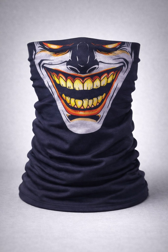 Joker Gülüşlü Maske – Çok Amaçlı Boyunluk Bandana 3 No