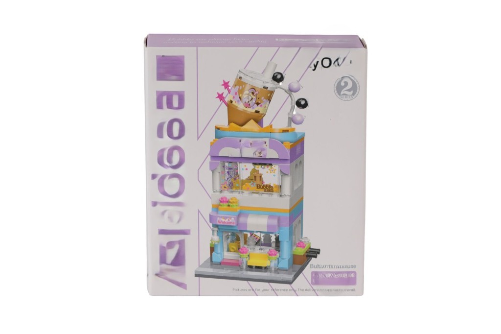 KP0108 BUBBLE TEA KAFE 302 PARÇA BLOCK OYUNCAK