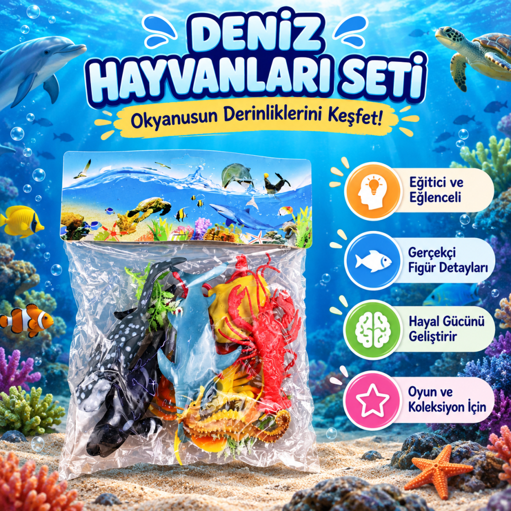 KZL-121-10  DENIZ HAYVANLARI 48