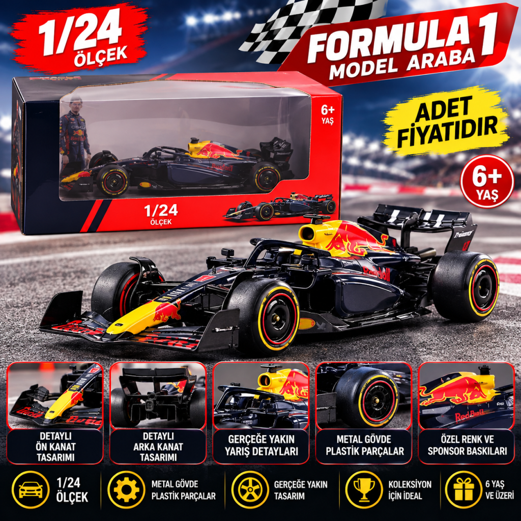 KZL-F2401 1 24 F1 RED BULL FORMULA RACING 24
