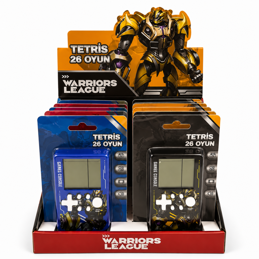 LZ8934 Oyuncak Tetrıs 12 Lı Stand 1 Adet Fiyatıdır