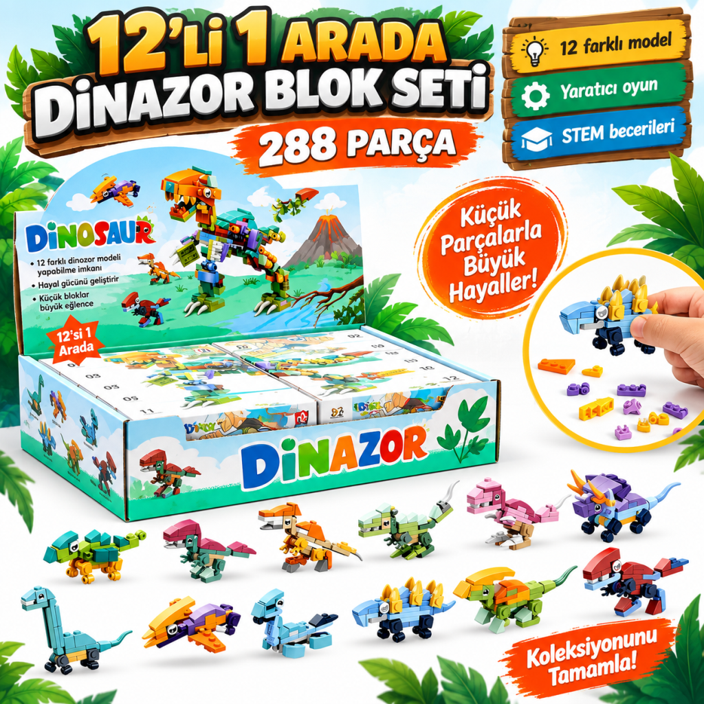 KZL-SM195B DINAZOR 12 IN 1 - 288 -