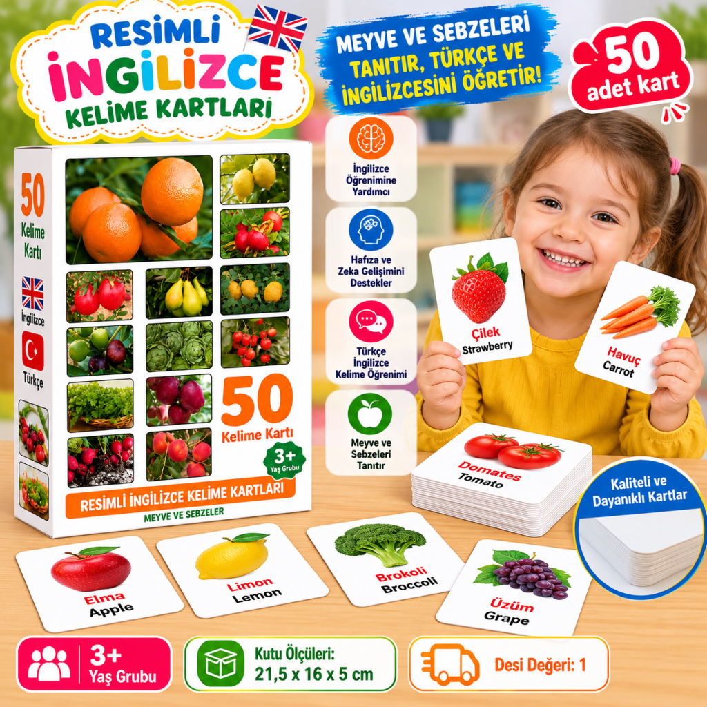 LC7178 Baby 50 Meyve Sebze
