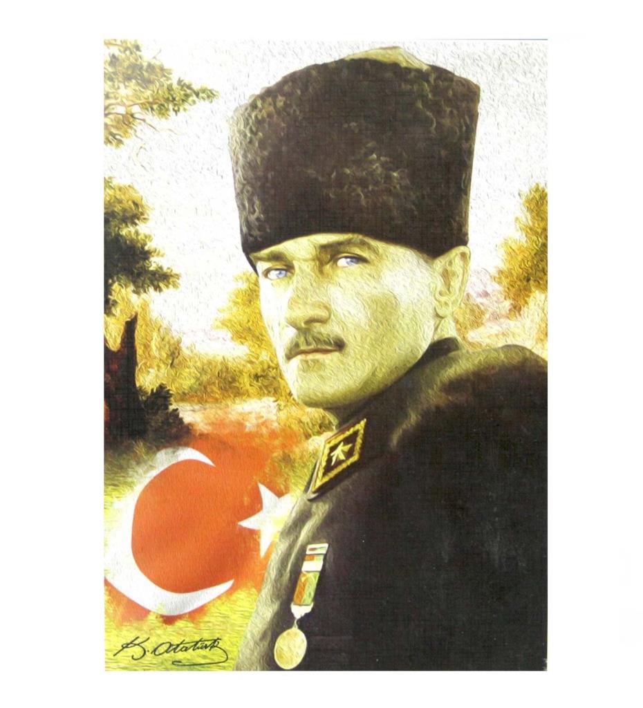 LC7219 Laço Atatürk Portre 500 Parça Puzzle