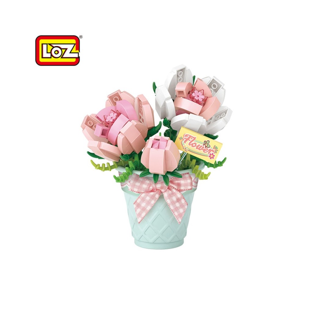 LZ8836 NessiWorld SANessiWorldILI GÜL 230 PARÇA BLOCK OYUNCAK
