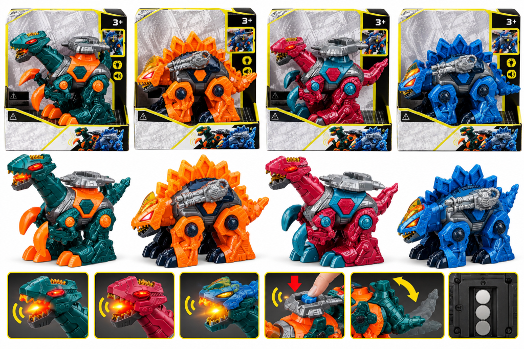 Sesli ve Işıklı Dinoforce (adet fiyatıdır)