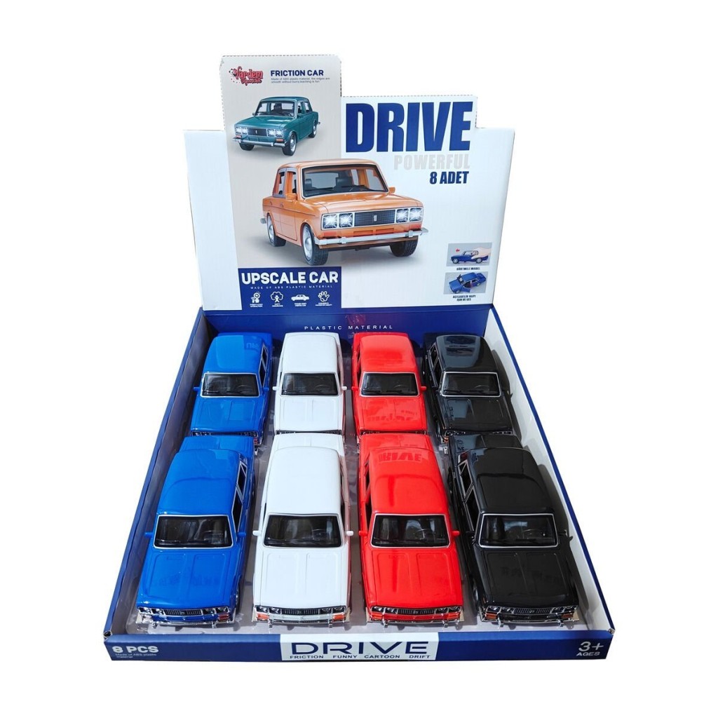 MG-D700-11 Sürtmeli Işıklı Ve Sesli Büyük Araba