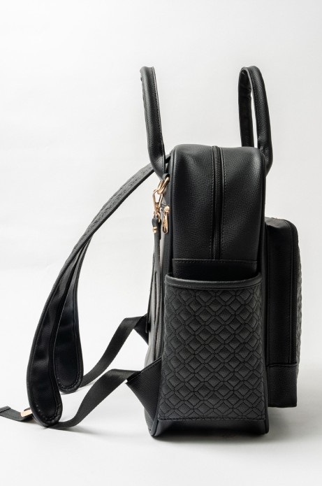 Anne Bebek Bakım Sırt Çantası 7350 Siyah