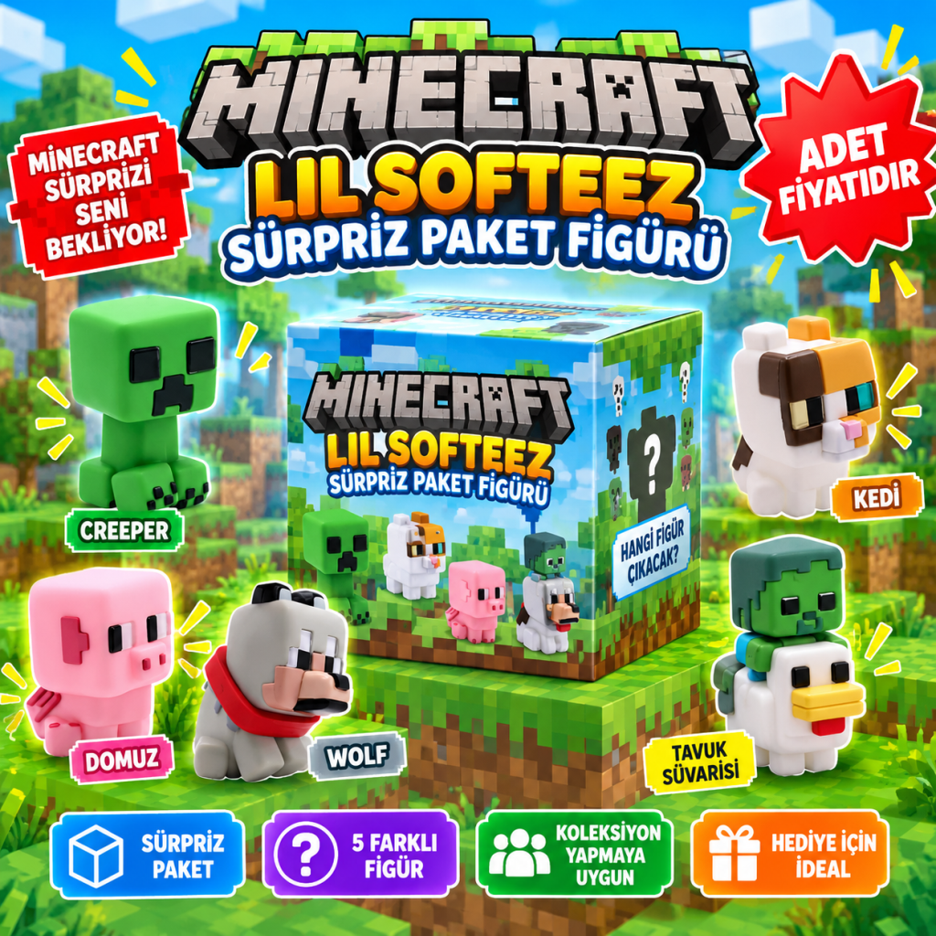 Lil Softeez Sürpriz Paket Figürü (adet fiyatıdır)