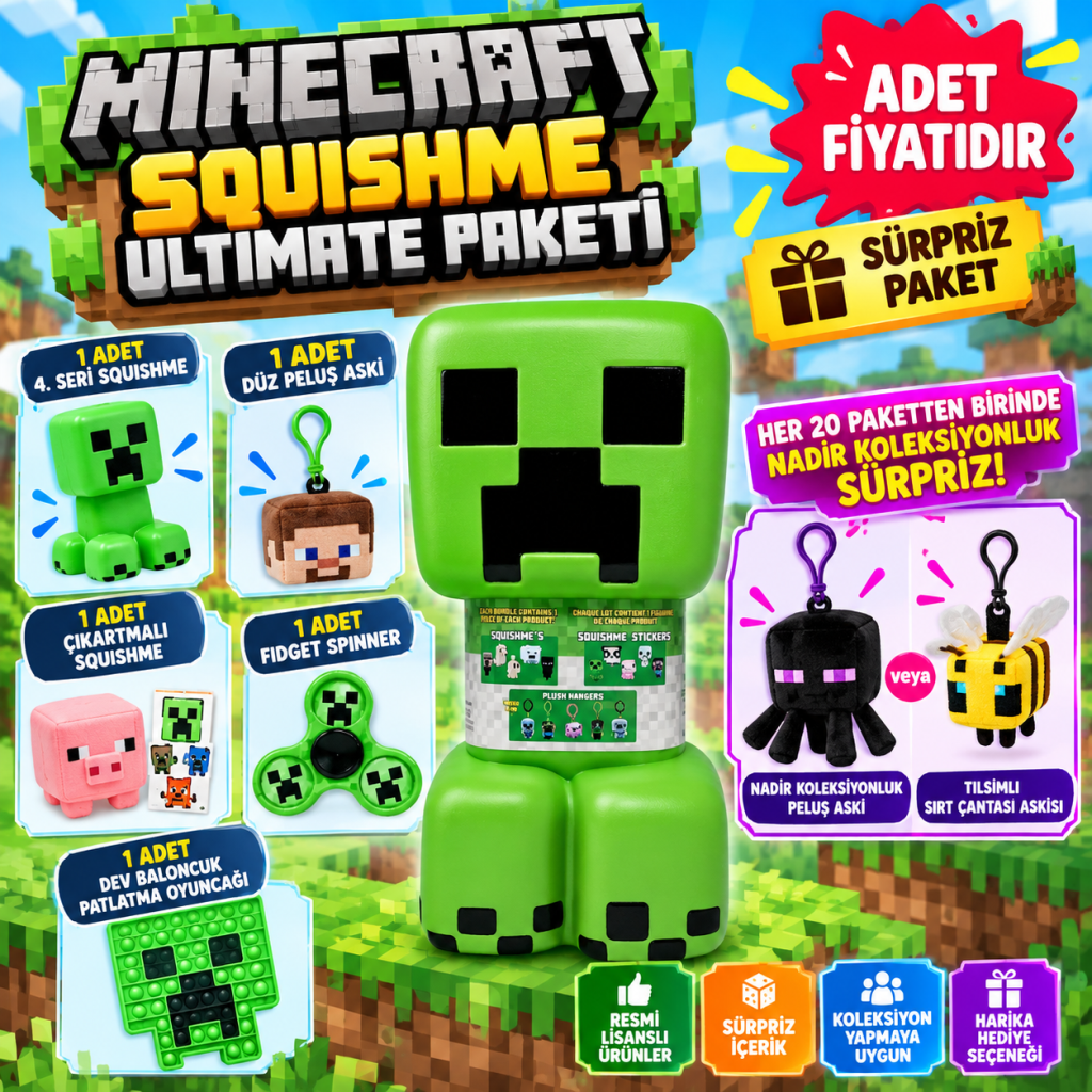 Squishme Ultimate Paketi  (adet fiyatıdır)