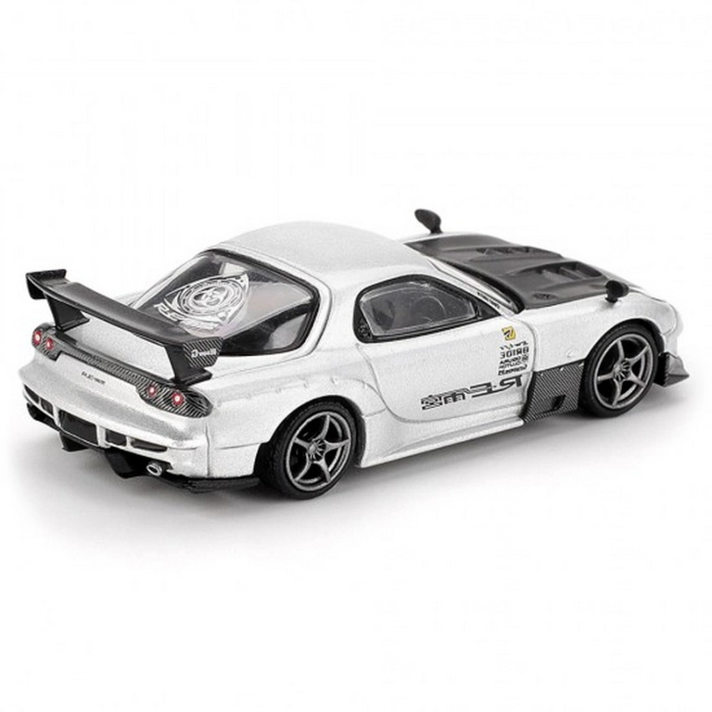 1/64 Mazda RX-7 RE-Amemiya Silver Metallic