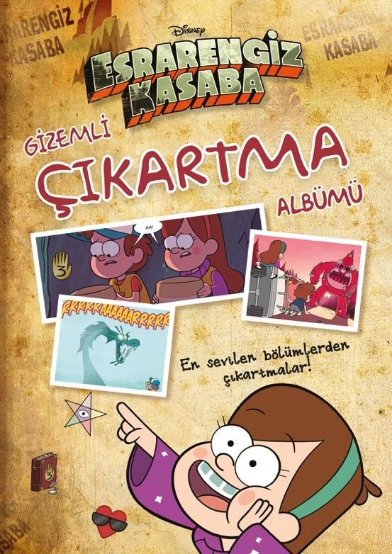 NessiWorld Esrarengiz Kasaba Gizemli Çıkartma Albümü